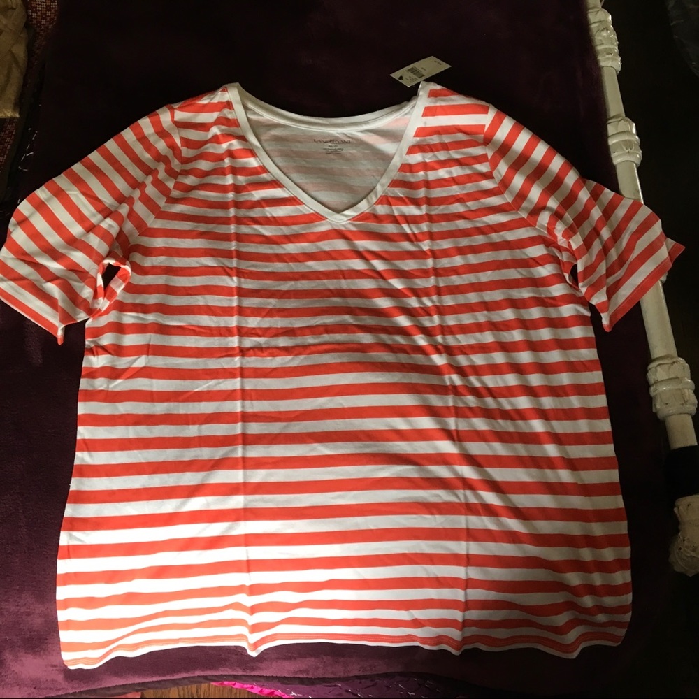 Lane Bryant striped t-shirt